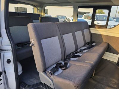 2025 Toyota Hiace Std Roof Newshape 2.8l Diesel MT White Grey