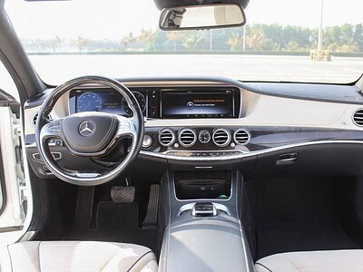 Mercedes-Benz S 550 Mercedes Benz S550 2016 White Beige