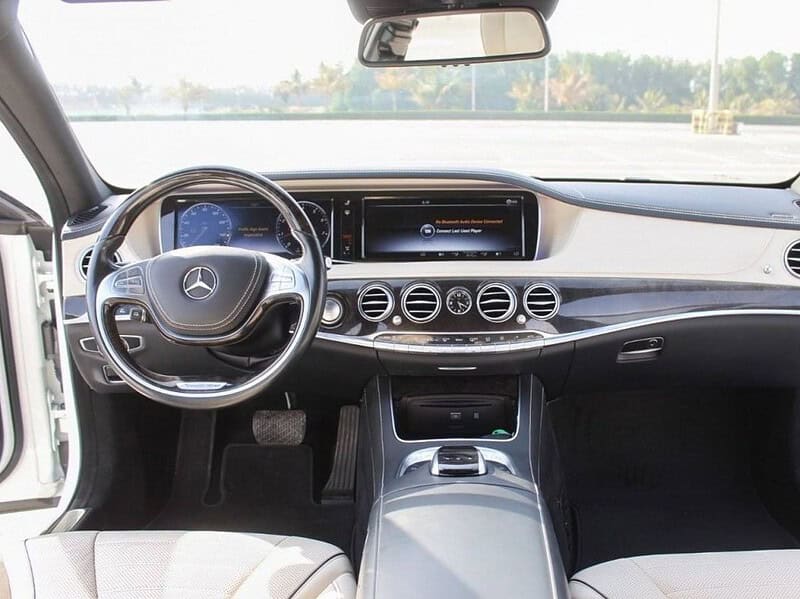 Mercedes-Benz S 550 Mercedes Benz S550 2016 White Beige