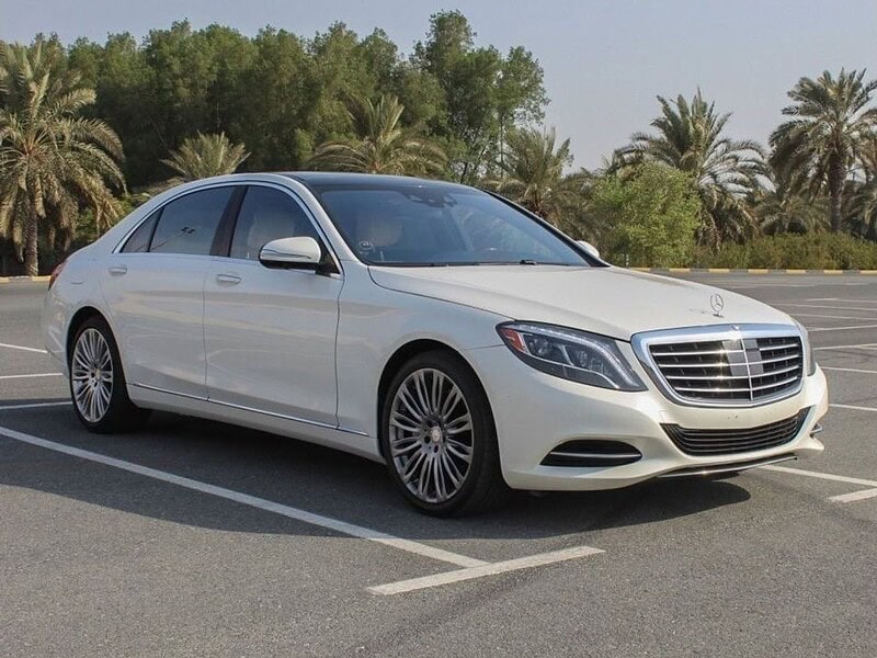 Mercedes-Benz S 550 Mercedes Benz S550 2016 White Beige