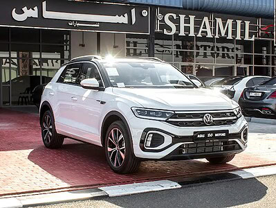 2025 Volkswagen T-Roc R-Line 4 Cylinder Engine Petrol White Black