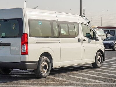 2025 Toyota HiAce 3.5L MT Petrol 6 Cylinder Engine GCC Specs White Beige