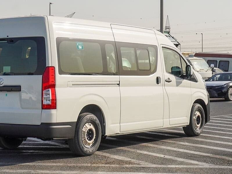 2025 Toyota HiAce 3.5L MT Petrol 6 Cylinder Engine GCC Specs White Beige