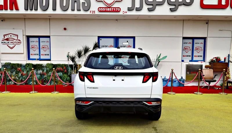 2022 Hyundai Tucson T-GDI Smart 4 Cylinder Engine GCC Specs White Black