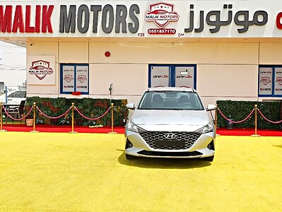 2021 Hyundai Accent GL 4 Cylinder Engine GCC Specs Silver Beige