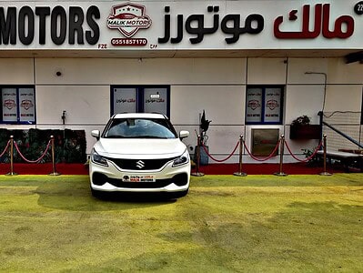 2024 Suzuki Baleno GLX 4 Cylinder Engine GCC Specs White Black