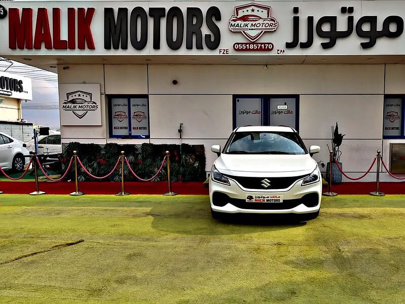 2024 Suzuki Baleno GLX 4 Cylinder Engine GCC Specs White Black