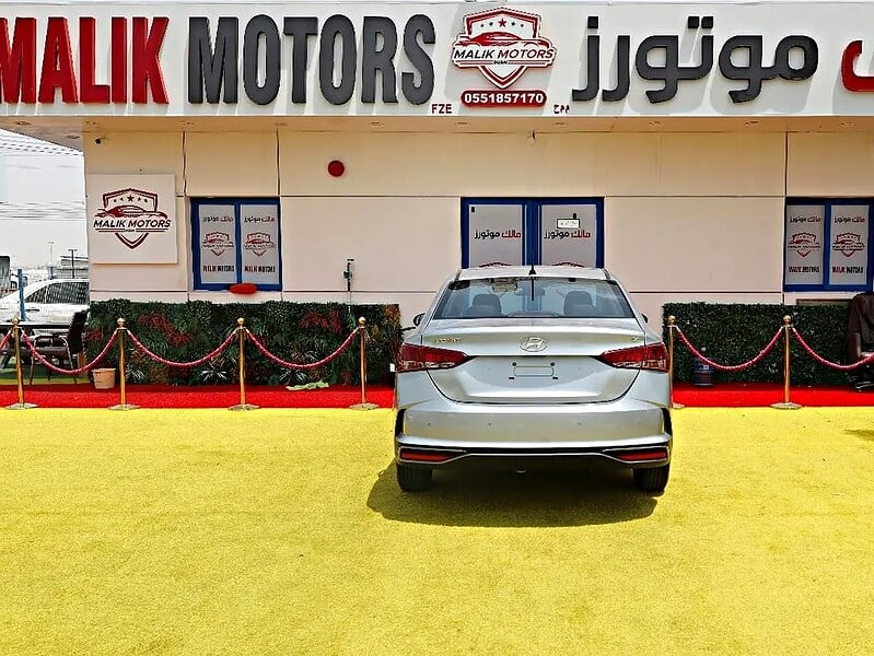 2021 Hyundai Accent GL 4 Cylinder Engine GCC Specs Silver Beige