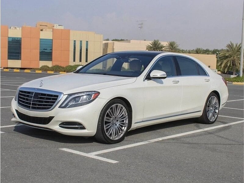 Mercedes-Benz S 550 Mercedes Benz S550 2016 White Beige
