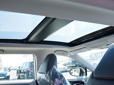 2025 Toyota RAV4 4 Cylinder Engine SUV GCC Specs White Grey