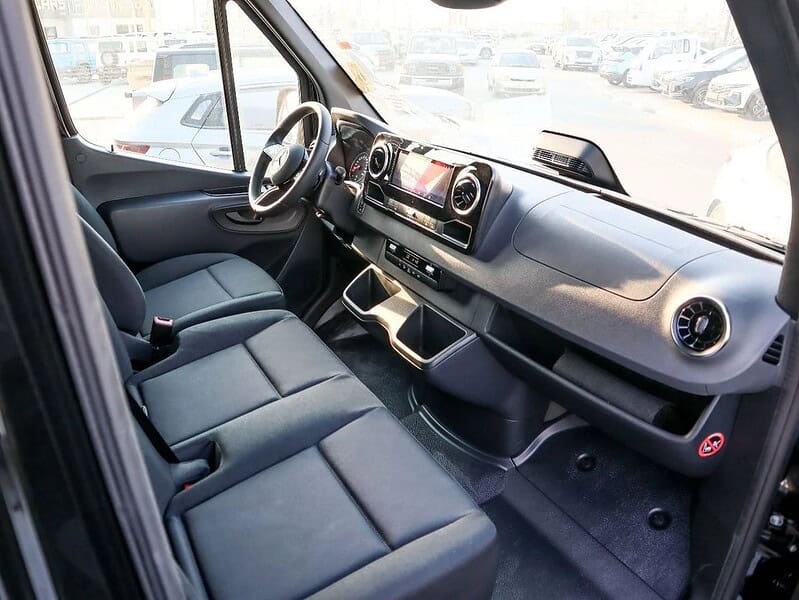 2025 Mercedes-Benz Sprinter 519 CDI 2.0L Diesel Cargo Van Black