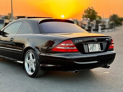 2002 Mercedes-Benz CL 500 5.0 liters V8 Engine Petrol RWD Black