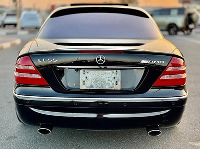2002 Mercedes-Benz CL 500 5.0 liters V8 Engine Petrol RWD Black