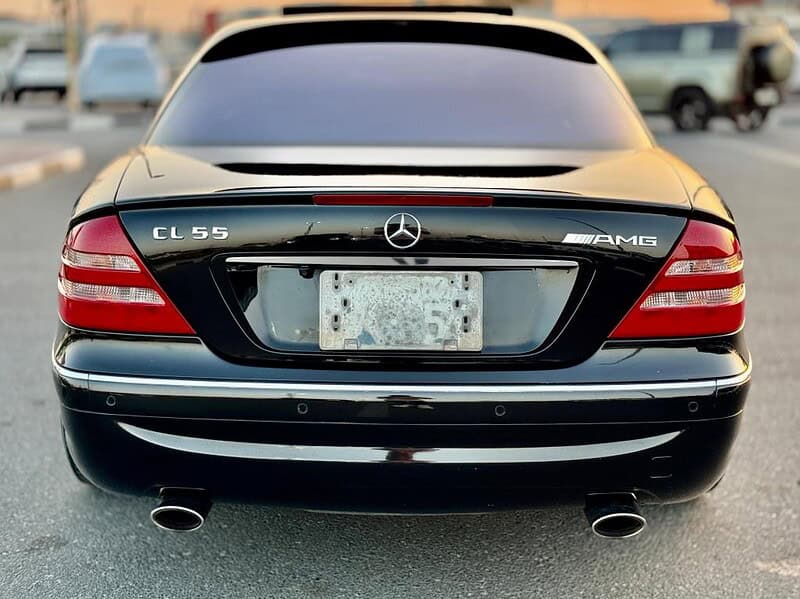 2002 Mercedes-Benz CL 500 5.0 liters V8 Engine Petrol RWD Black