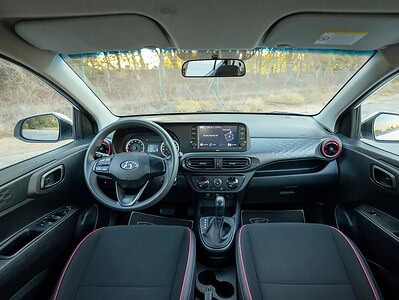 2023 Hyundai Grand i10 Smart 1.2L 4 Cylinder Engine GCC White Grey