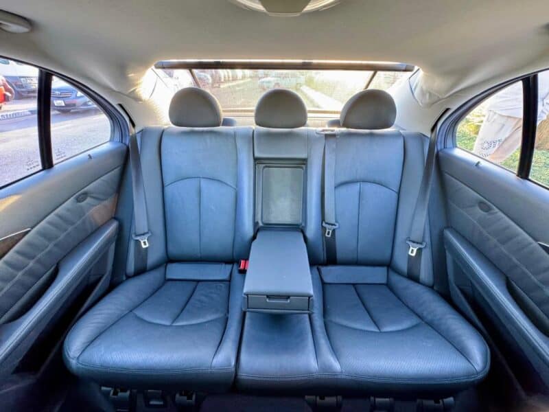 2004 Mercedes-Benz E 320 3.2-liter V6 Engine White Black