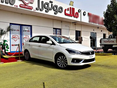2023 Suzuki Ciaz Standard 4 Cylinder Engine Sedan GCC Specs White Beige