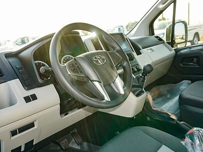 2025 Toyota HiAce 3.5L MT Petrol 6 Cylinder Engine GCC Specs White Beige