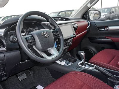 2025 Toyota Hilux GLX-S SR5 2.7L 4 Cylinder Engine GCC White Burgundy