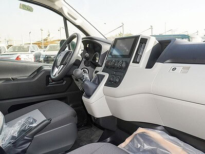 2025 Toyota HiAce 3.5L MT Petrol 6 Cylinder Engine GCC Specs White Beige