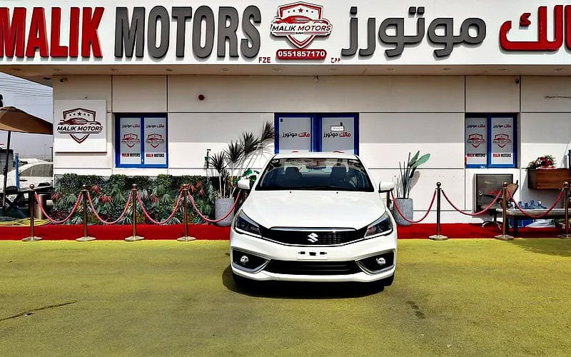2023 Suzuki Ciaz Standard 4 Cylinder Engine Sedan GCC Specs White Beige