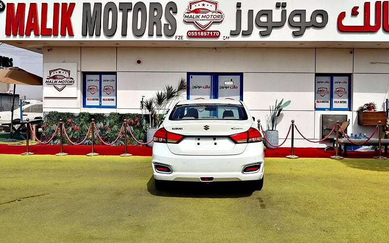2023 Suzuki Ciaz Standard 4 Cylinder Engine Sedan GCC Specs White Beige