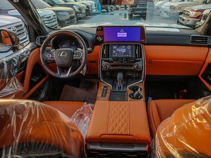 Lexus LX 700h 2025 3.5 litre 6 Cylinder Engine Full Option Black Orange