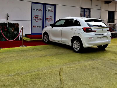 2024 Suzuki Baleno GLX 4 Cylinder Engine GCC Specs White Black