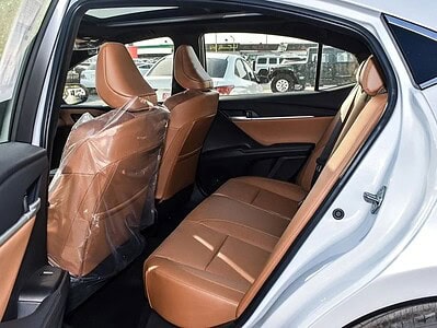 2025 Toyota Camry GREND 2.5L 4 Cylinder Engine GCC White Tan