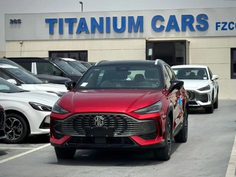 MG One Deluxe 1.5L Petrol FWD 2024 GCC Specs Red Black