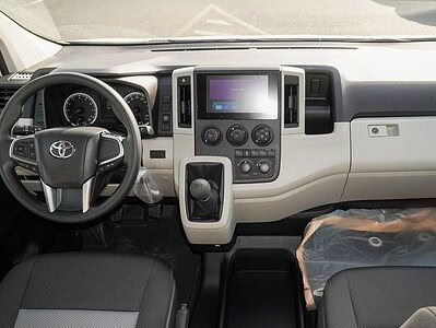 2025 Toyota HiAce 3.5L MT Petrol 6 Cylinder Engine GCC Specs White Beige
