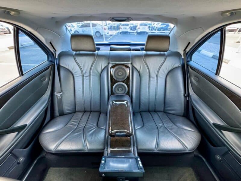 2000 Mercedes-Benz E 55 AMG 5.4 liters V8 Engine White Black