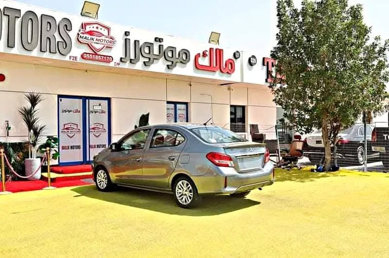 2021 Mitsubishi Attrage GLX 3 Cylinder Engine Grey Beige GCC Specs