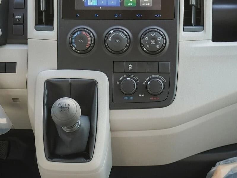 2025 Toyota HiAce 3.5L MT Petrol 6 Cylinder Engine GCC Specs White Beige