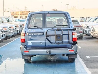 2007 Toyota Land Cruiser GX 4.5L 6 Cylinder Engine 2007 Manual Blue Beige