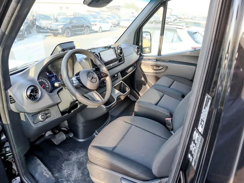 2025 Mercedes-Benz Sprinter 519 CDI 2.0L Diesel Cargo Van Black
