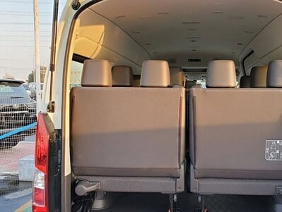 Toyota Hiace Commuter GL 2.8 litre MT Diesel 2026 White Grey