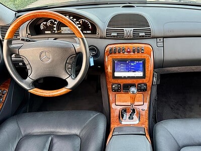2002 Mercedes-Benz CL 500 5.0 liters V8 Engine Petrol RWD Black