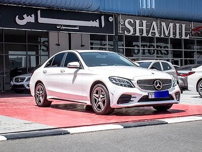 2020 Mercedes-Benz C-Class C200 Very Good Condition White Black