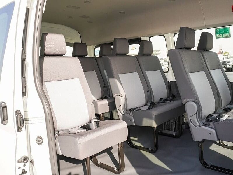2025 Toyota HiAce 3.5L MT Petrol 6 Cylinder Engine GCC Specs White Beige
