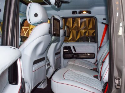 Mercedes Benz G800 Brabus Nardo Grey 4.0L Bi-Turbo V8 Engine