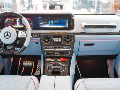 Mercedes Benz G800 Brabus Nardo Grey 4.0L Bi-Turbo V8 Engine