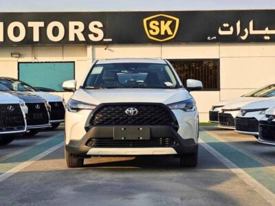 2025 Toyota Corolla Cross HYBRID ELITE 2.0L Engine White Black