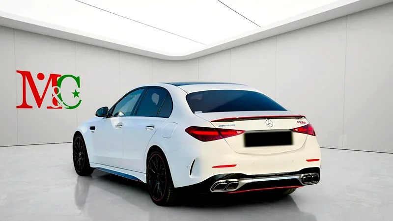 2024 Mercedes-Benz C-Class AMG C63S E PERFORMANCE White Black
