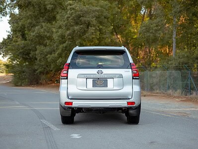 2019 Toyota Prado VXR 4 Cylinder Engine 4WD GCC Specs Silver Brown