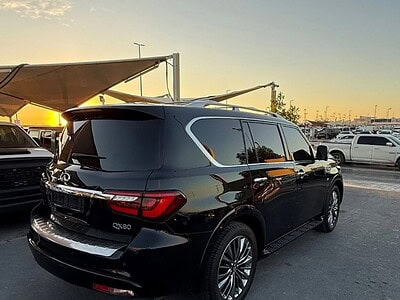 2018 Infiniti QX80 Excellence 5.6 litre 8 Cylinder Engine Petrol Black