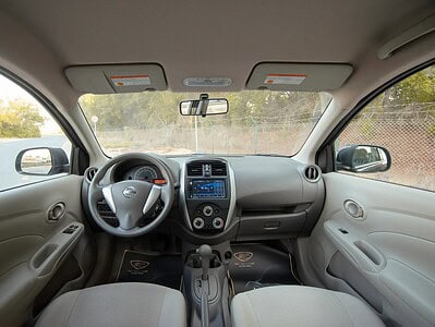 2023 Nissan Sunny SV 4 Cylinder Engine GCC Specs FWD Grey Beige