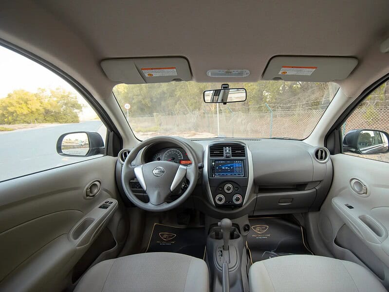 2023 Nissan Sunny SV 4 Cylinder Engine GCC Specs FWD Grey Beige