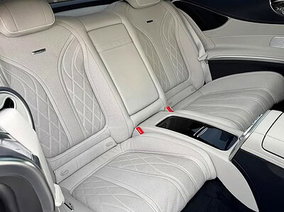 2015 Mercedes-Benz S-Class S 63 AMG Coupe 8 Cylinder Engine Blue Beige