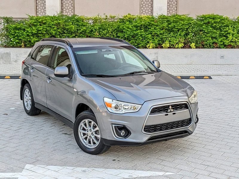 2013 Mitsubishi ASX GLS Premium Condition Mid Option GCC Silver Grey